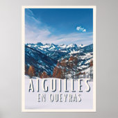 Affiche Aiguilles en Queyras Station (Devant)