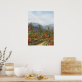 Affiche Alan Giana "Misty Mountains" (Cuisine)