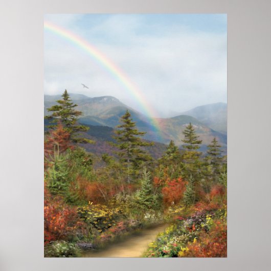 Affiche Alan Giana "Misty Mountains" (Devant)