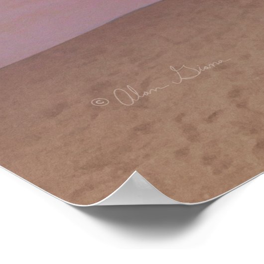 Affiche Alan Giana "Tranquillité 3" (Coin)