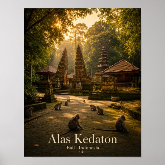 Affiche Alas Kedaton Bali (Devant)