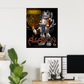 Affiche Alganon Argon Deity (Bureau à domicile)