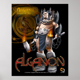 Affiche Alganon Argon Deity