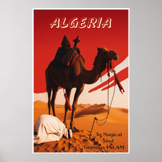 Affiche Algérie (Devant)