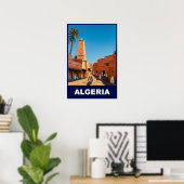 Affiche Algérie (Bureau à domicile)