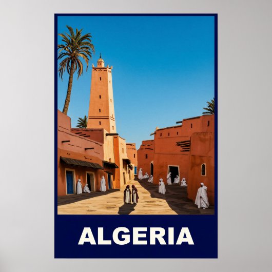 Affiche Algérie (Devant)