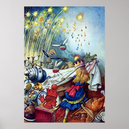 Affiche Alice Renverse la Table (Devant)