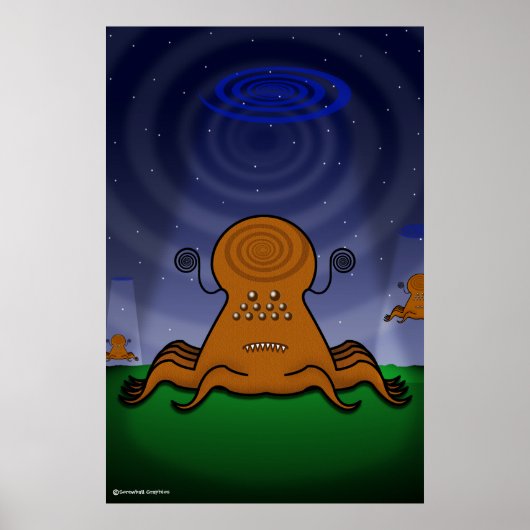 Affiche ALIENS! (Devant)