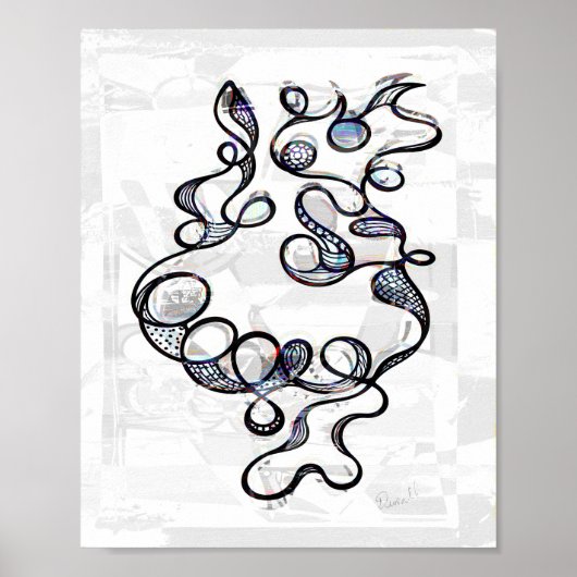 Affiche "alléchante" 20 x 25 cm ou téléchargement (Devant)