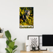Affiche Allemagne (Bureau à domicile)