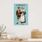 Affiche Allemagne (Cuisine)