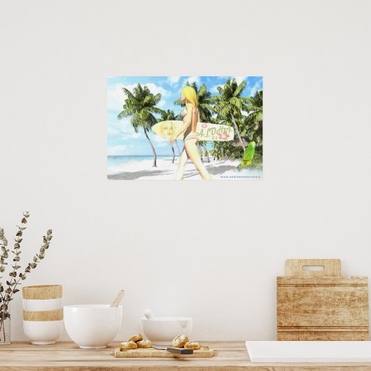 Affiche Aloha 01 (Cuisine)