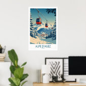 Affiche Alpe dHuez France 1 (Bureau à domicile)