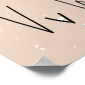 Affiche Alphabet (Coin)