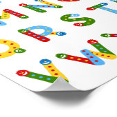 Affiche alphabet mignon (Coin)