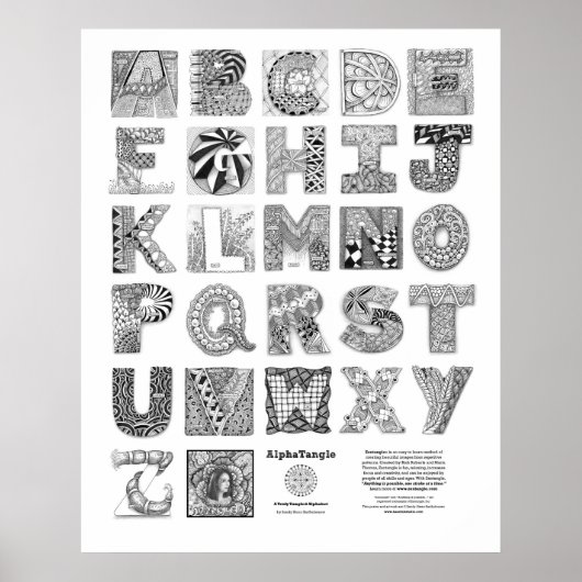 Affiche AlphaTangle (Devant)