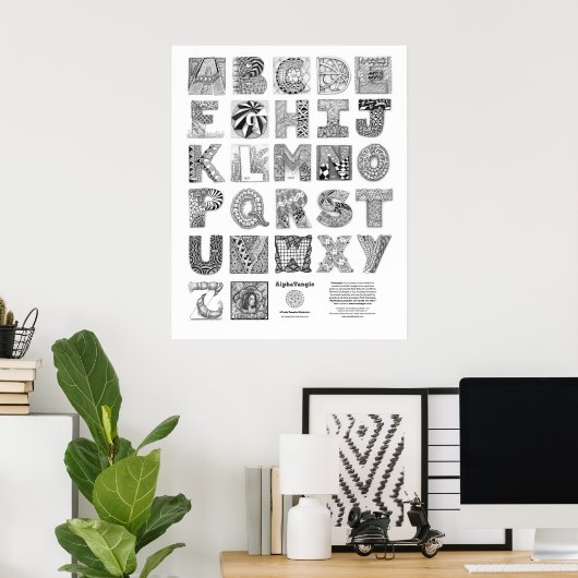 Affiche AlphaTangle (Bureau à domicile)