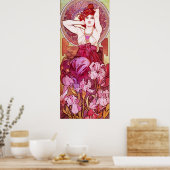 Affiche Alphonse Mucha Amethyst (Cuisine)
