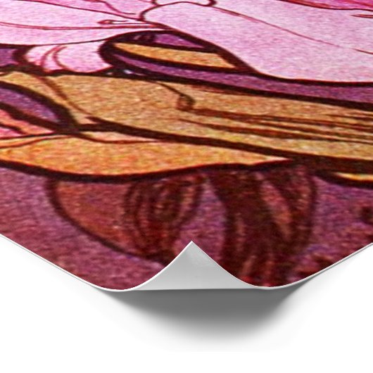 Affiche Alphonse Mucha Amethyst (Coin)