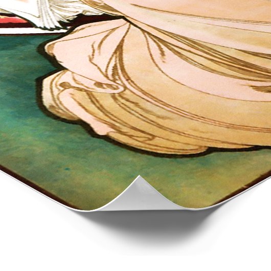 Affiche Alphonse Mucha F. Champenois (Coin)