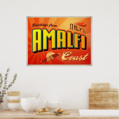 Affiche AMALFI (Cuisine)