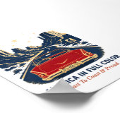 Affiche America en Couleurs (Coin)