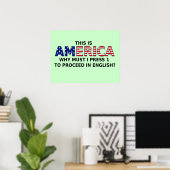Affiche America Press 1 (Bureau à domicile)