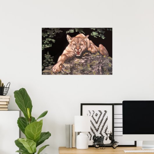 Affiche américaine Cougar (Bureau à domicile)