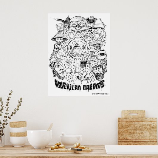 Affiche American Dreams (Cuisine)