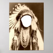 Affiche amérindienne (Devant)