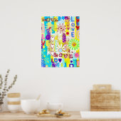 Affiche Amour 18 x 24 (Cuisine)