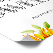 Affiche Amour de tournesol est doux (Coin)