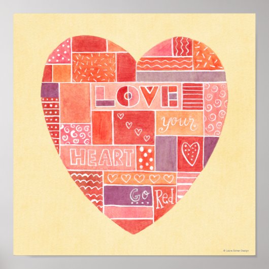 Affiche Amour pour votre cœur (Devant)