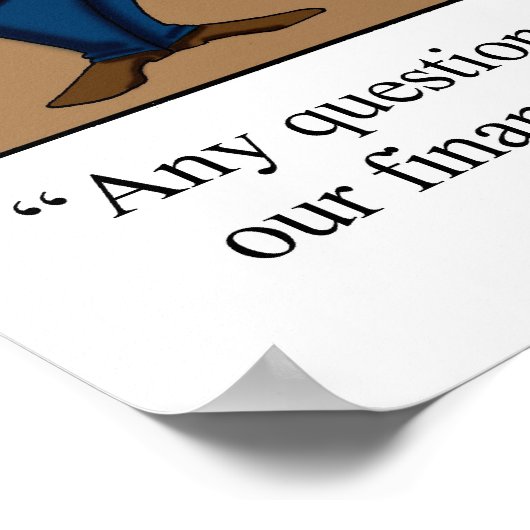 Affiche amusante du programme d'incitation financi (Coin)