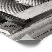 Affiche ancienne boutique de pneus (Coin)