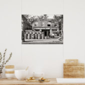 Affiche ancienne boutique de pneus (Cuisine)