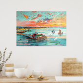 Affiche ancienne de Margate Angleterre (Cuisine)