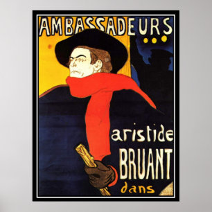 Affiche ancienne de Toulouse-Lautrec