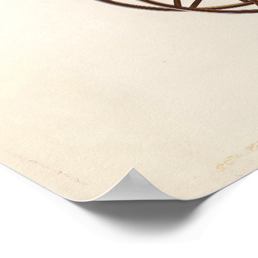 Affiche ancienne de voiture d'enfant (Coin)