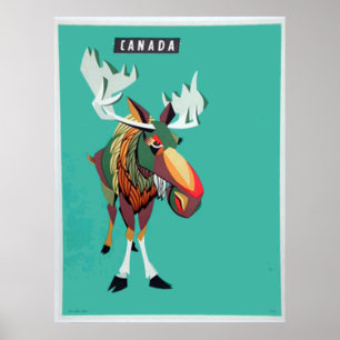 Affiche ancienne du Canada