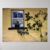 affiche ancienne fenêtre irlandaise (Devant)