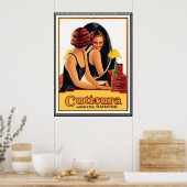 Affiche ancienne pour shampooing médicamenteux Cut (Cuisine)