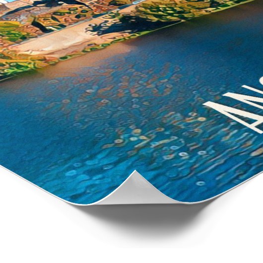 Affiche Angers Photo Vintage  (Coin)