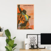 Affiche anti-coloniale Soutenez la (Bureau à domicile)