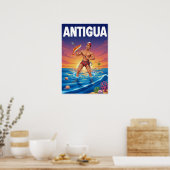 Affiche Antigua (Cuisine)