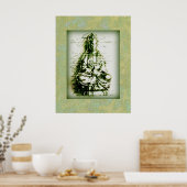 Affiche antique Green Kwan Yin (Cuisine)