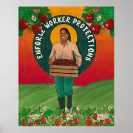 Affiche "Appliquer les protections des travailleur