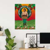 Affiche "Appliquer les protections des travailleur (Bureau à domicile)