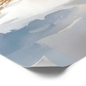 Affiche aquarelle Berwick Art mural Berwick Mur (Coin)