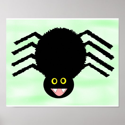 Affiche Araignée Noire (Devant)